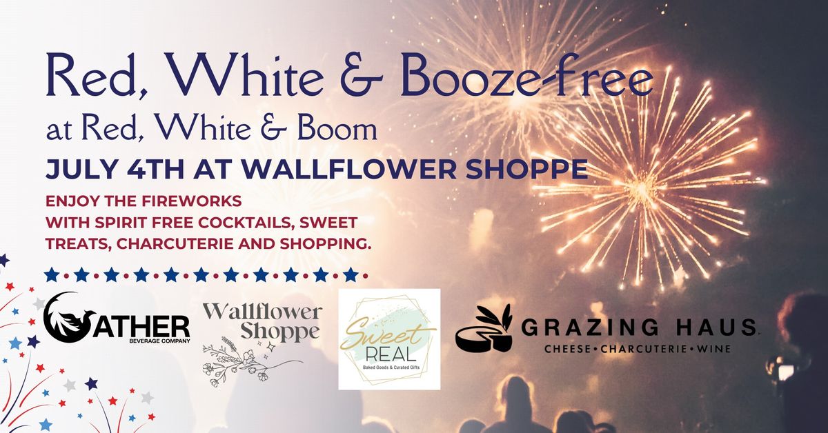 Red, White & Booze-free Cocktail Party!
