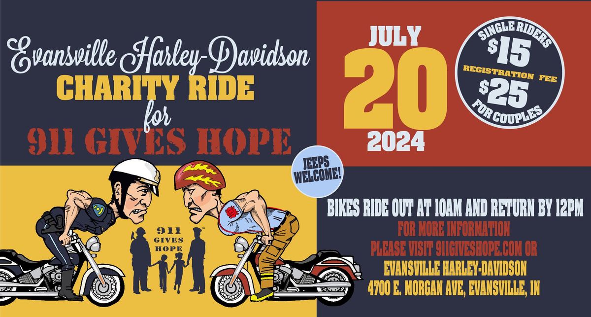 Evansville Harley-Davidson Ride for 911 Gives Hope