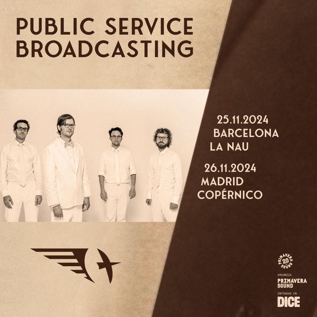 Public Service Broadcasting en Barcelona