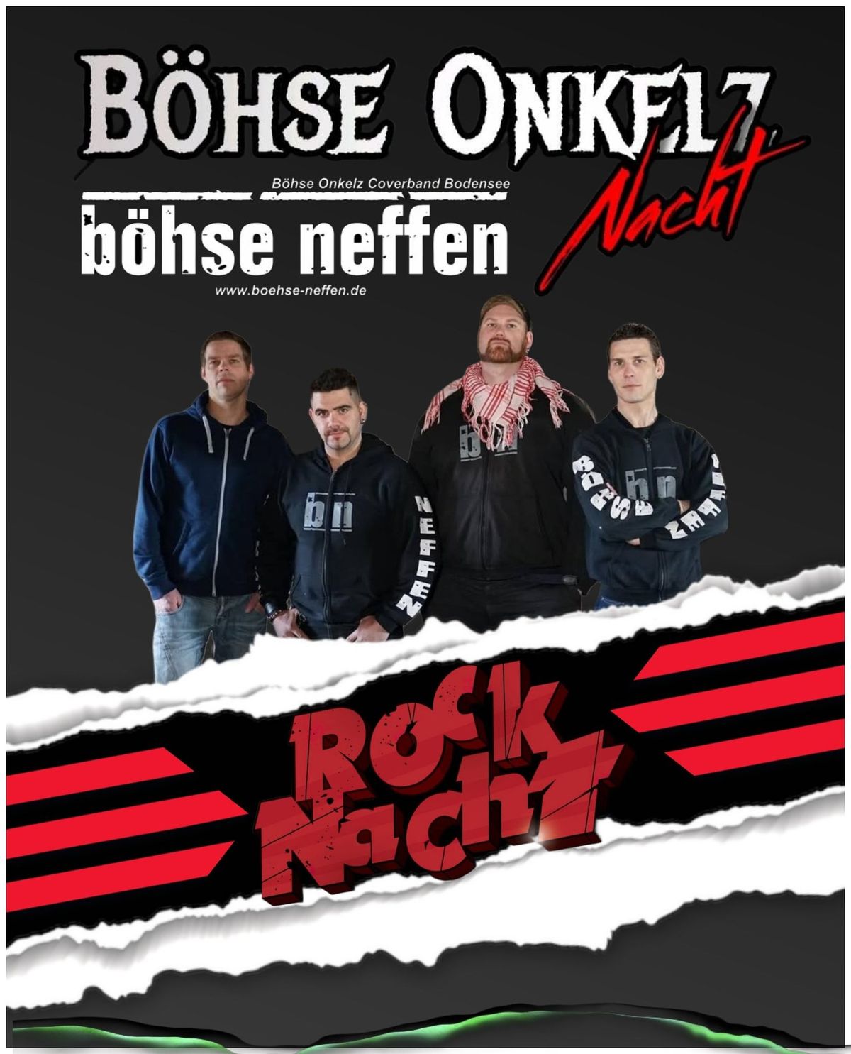 -b\u00f6hse Neffen- Onkelz Cover Band Bodensee 