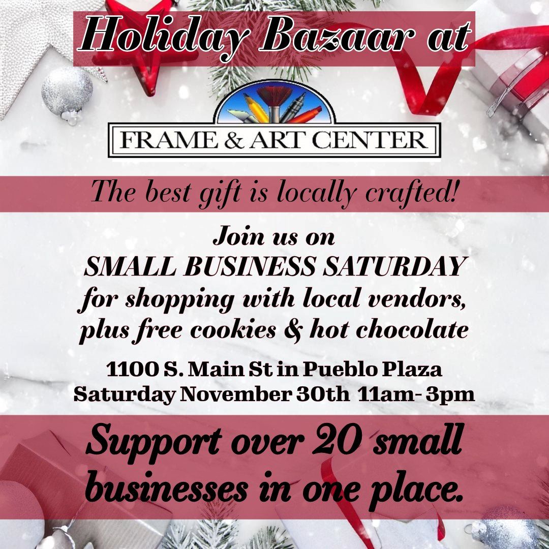 Small Business Saturday Holiday Bazaar