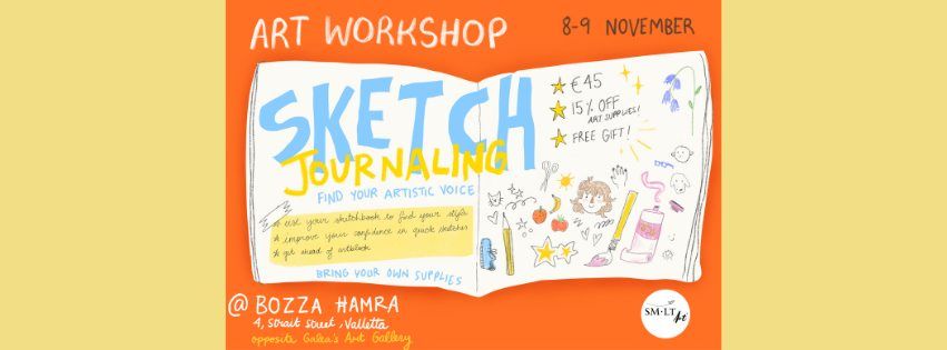 Sketch Journaling: Find your Artistic Voice