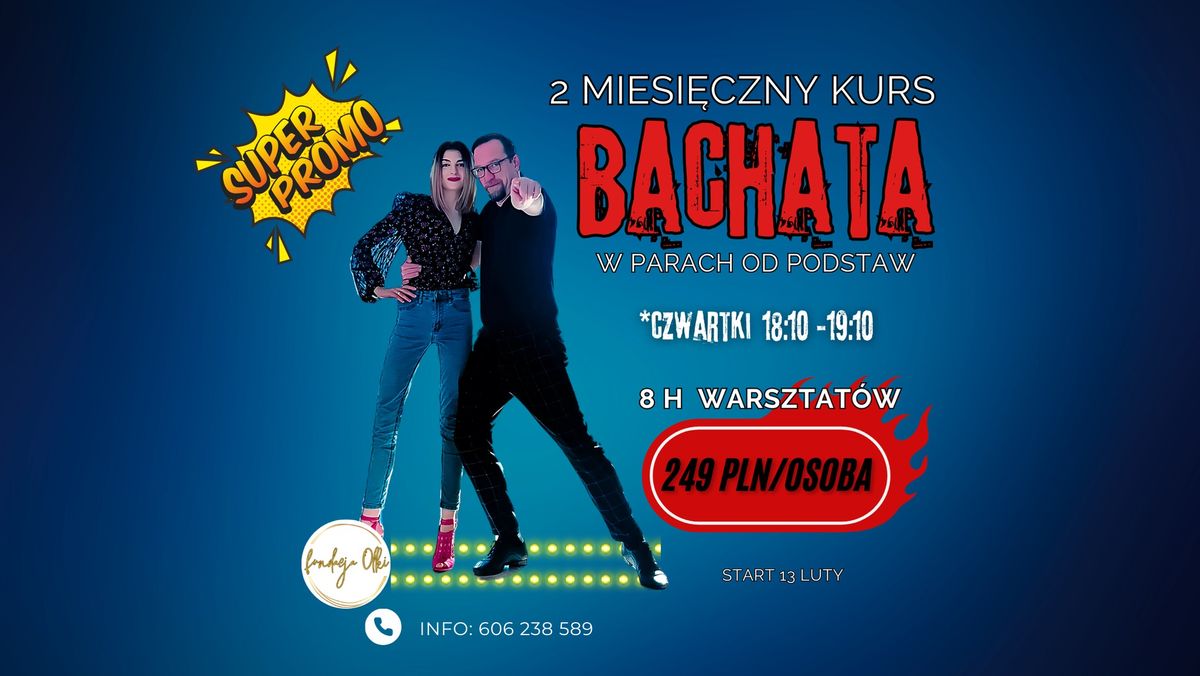 Warsztaty BACHATA w parach - Kurs intensywny! LEGNICA