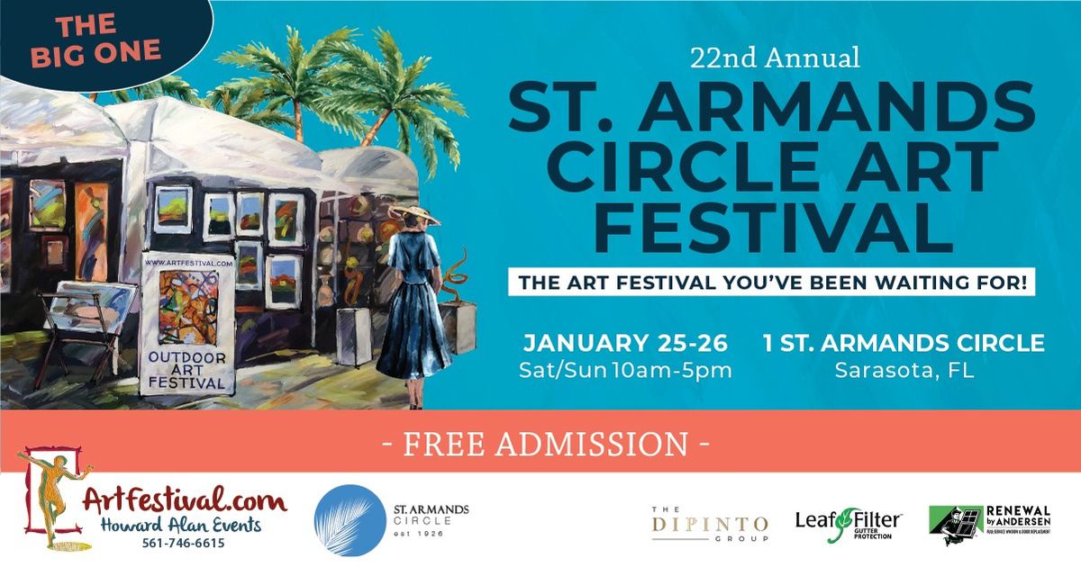 22nd Annual St. Armands Circle Art Festival