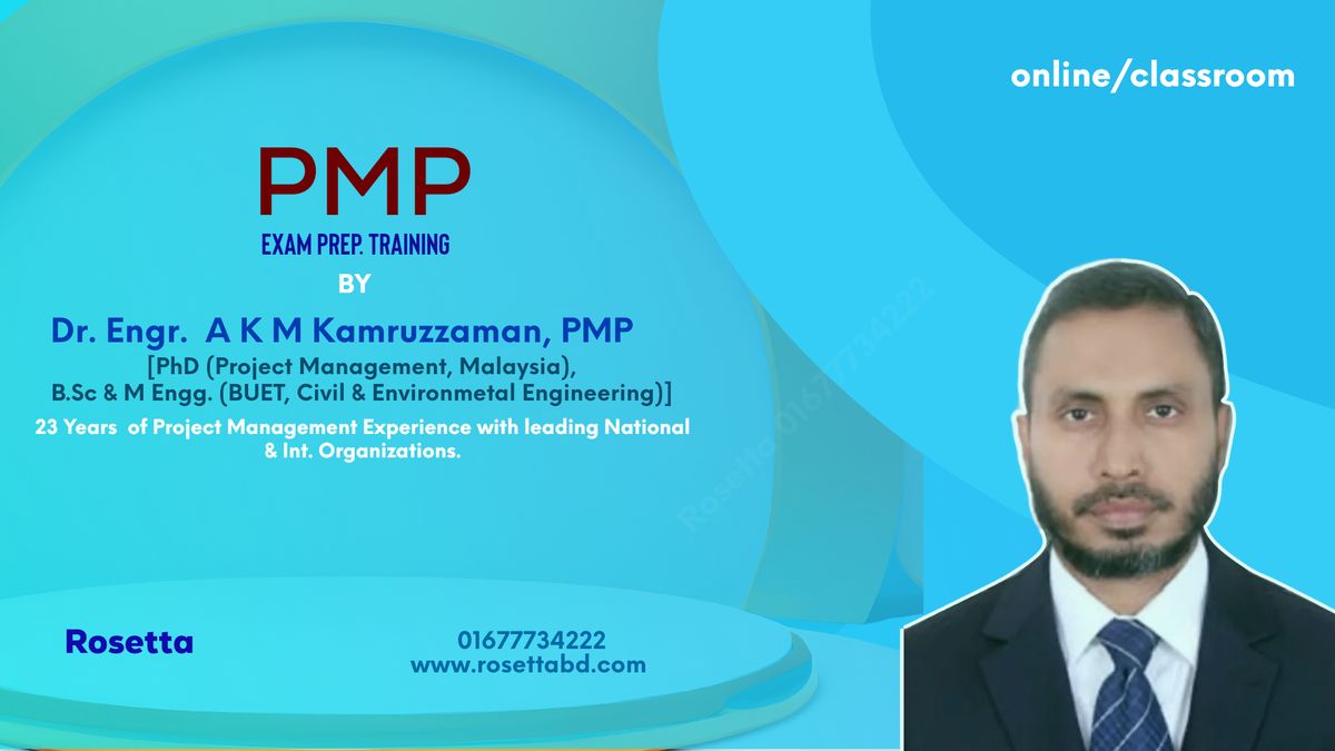 Free Seminar on  PMP Exam Prep. (Classroom)  by Project Expert.