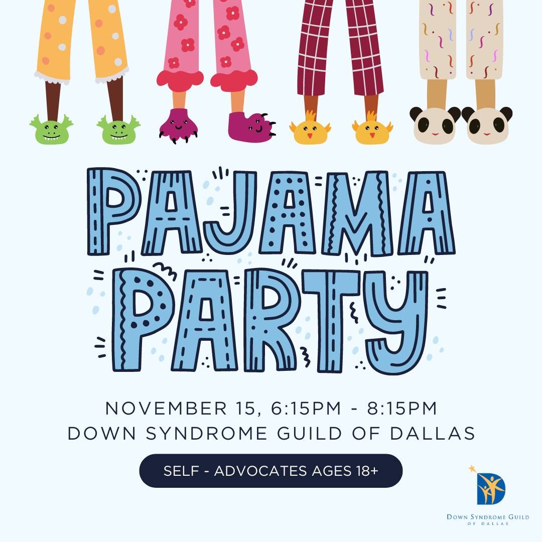 November Supper Club: Pajama Party for Self-Advocates ages 18+