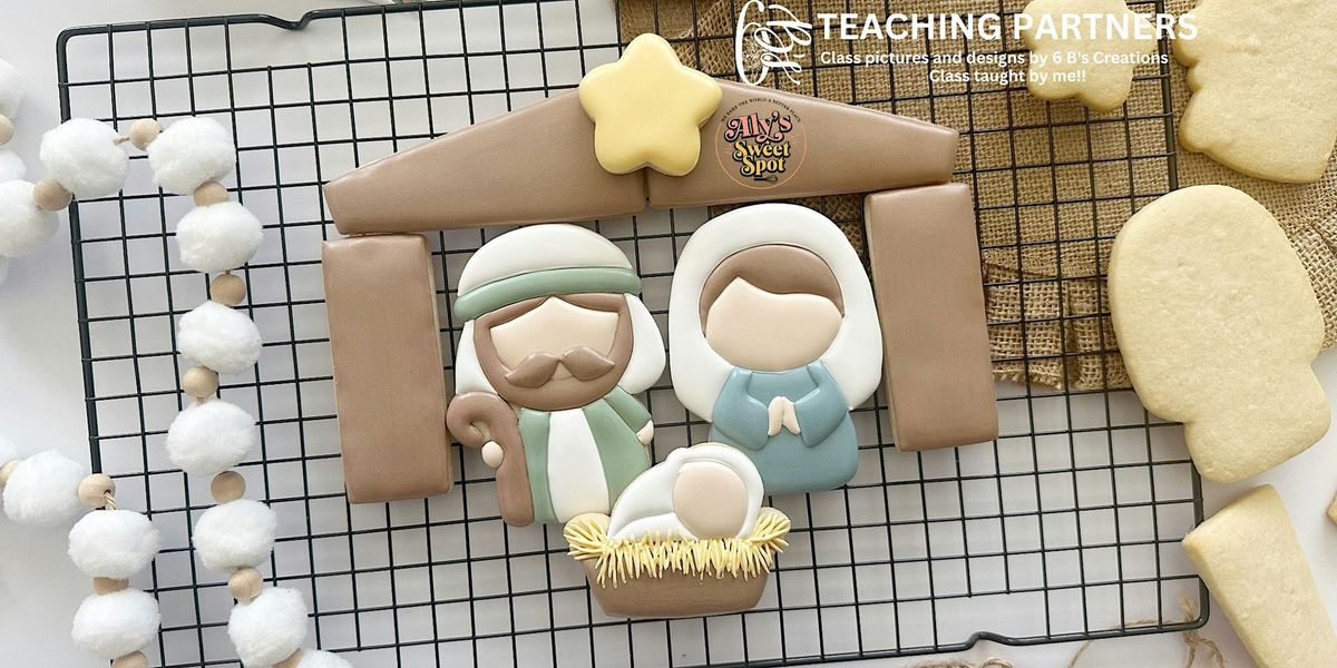 Nativity Scene Sweets: Christmas Cookie Decorating - Beginner Friendly