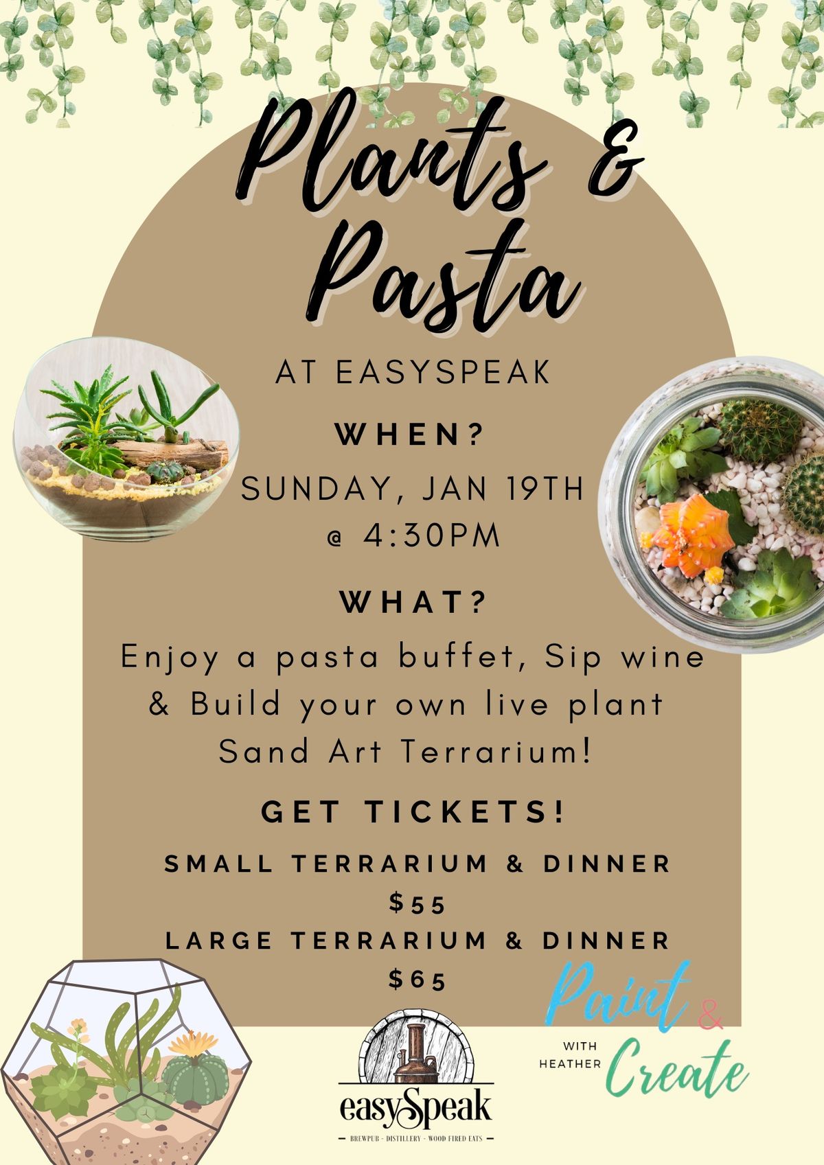 Plants & Pasta! 