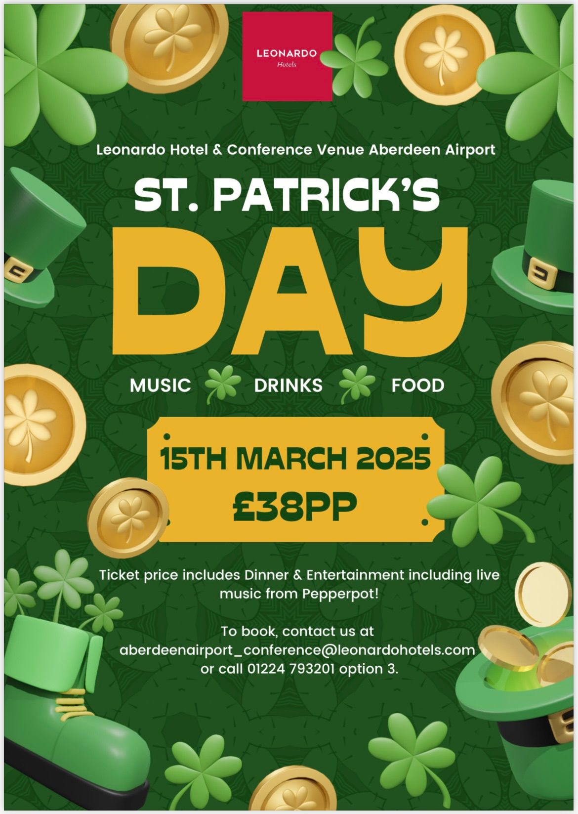 St. Patrick\u2019s Day Event 