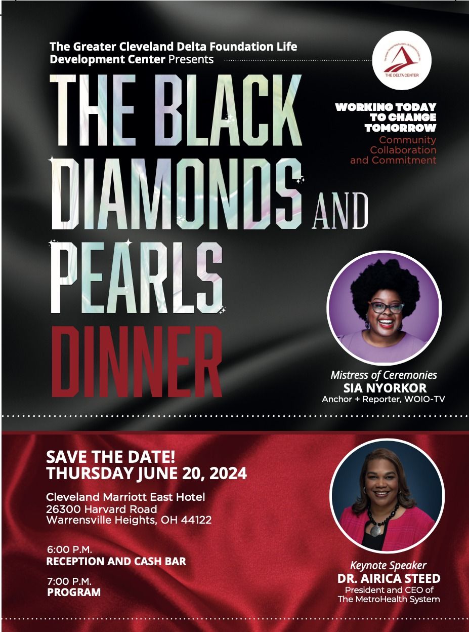 Black Diamonds and Pearls Dinner