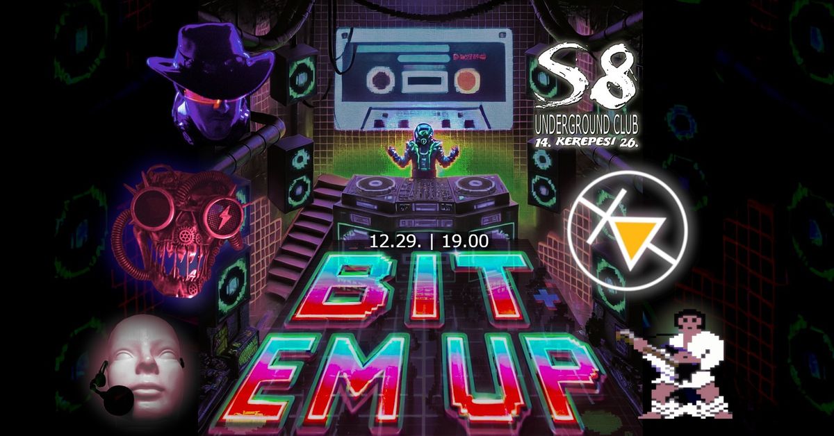 Bit Em Up 2024 - S8 Underground Club | Vincenzo | Syngular | E-Diode | SH4D0WC0DE | MatthewN