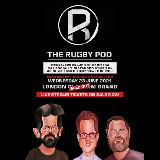 The Rugby Pod: LIVE