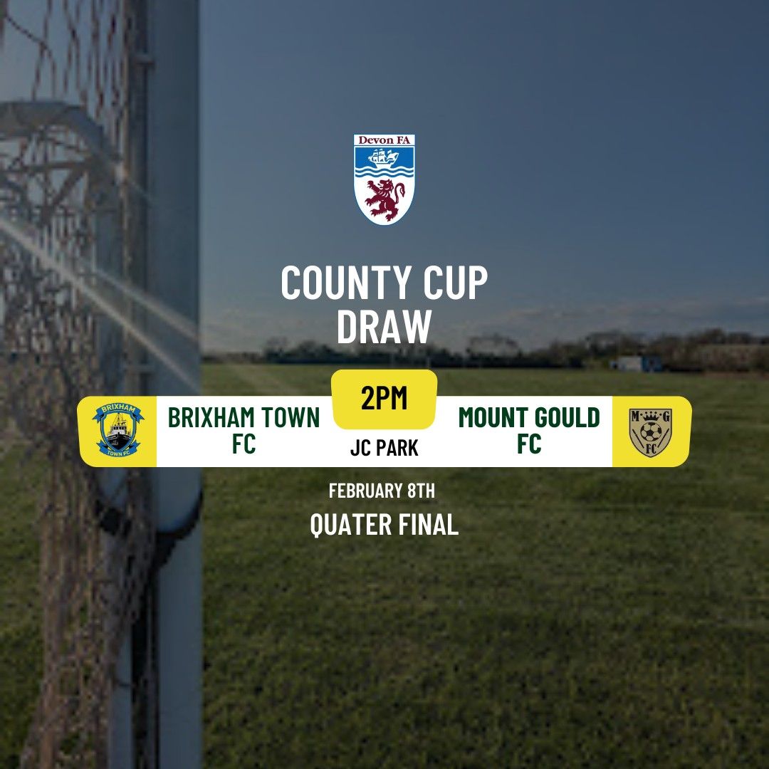 Brixham Town vs Mount Gould - Devon Senior Cup Quater Final