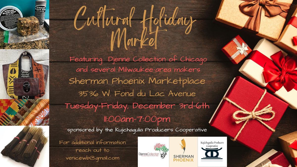 Cultural Holiday Market at the Sherman Phoenix