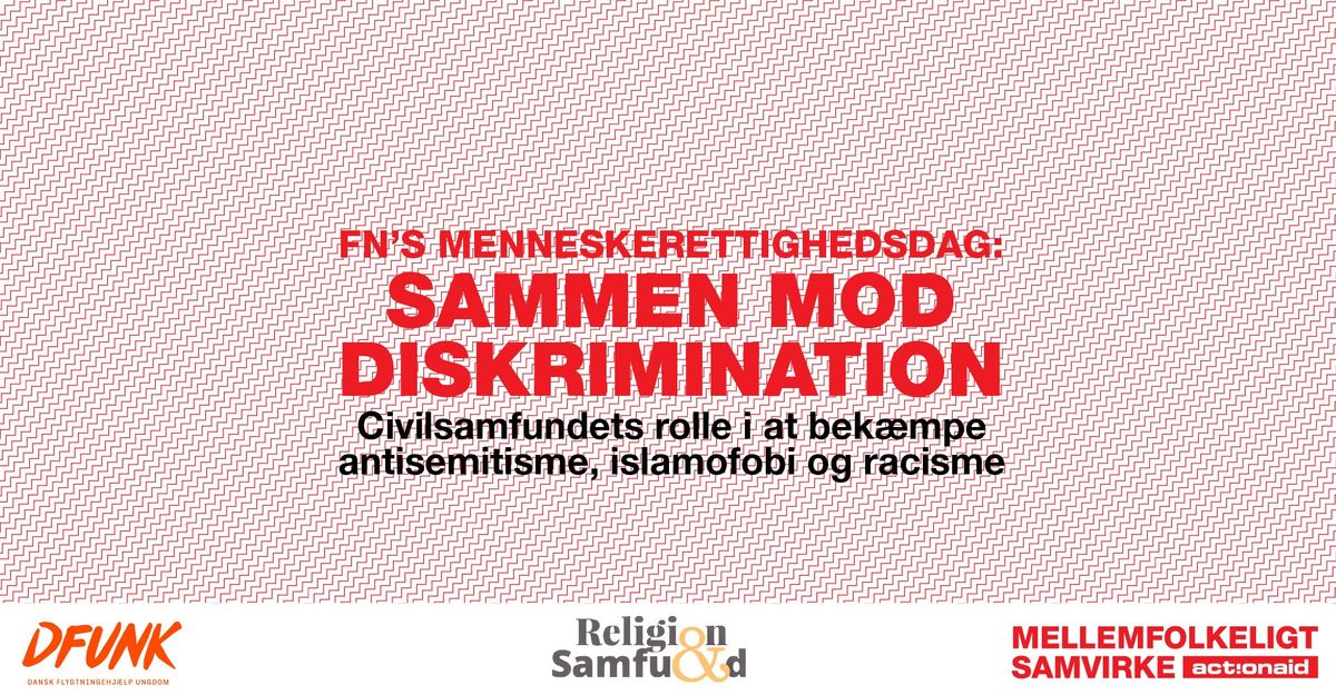 FN\u2019s menneskerettighedsdag: Sammen mod diskrimation