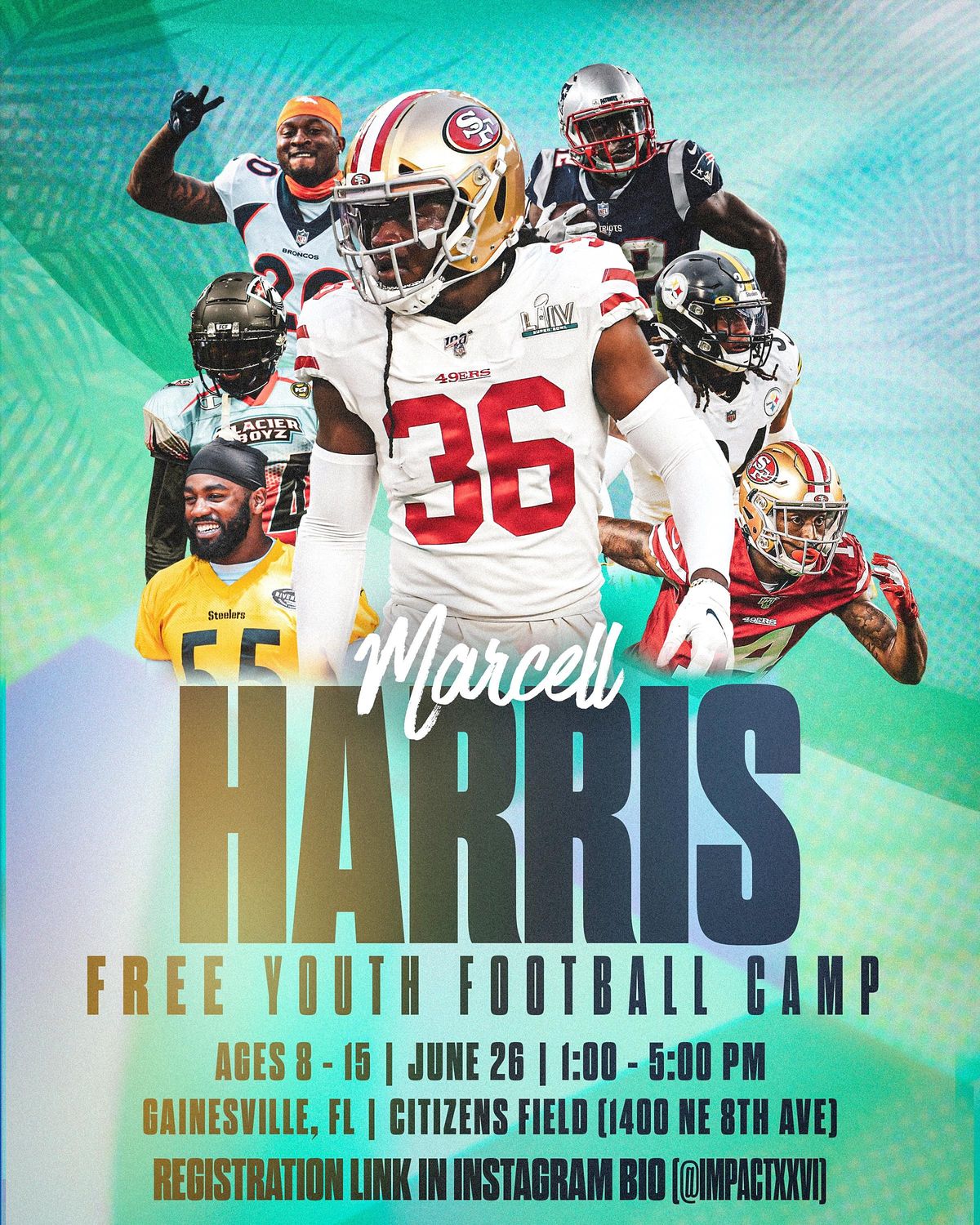 Marcell Harris Youth Football Camp 2021