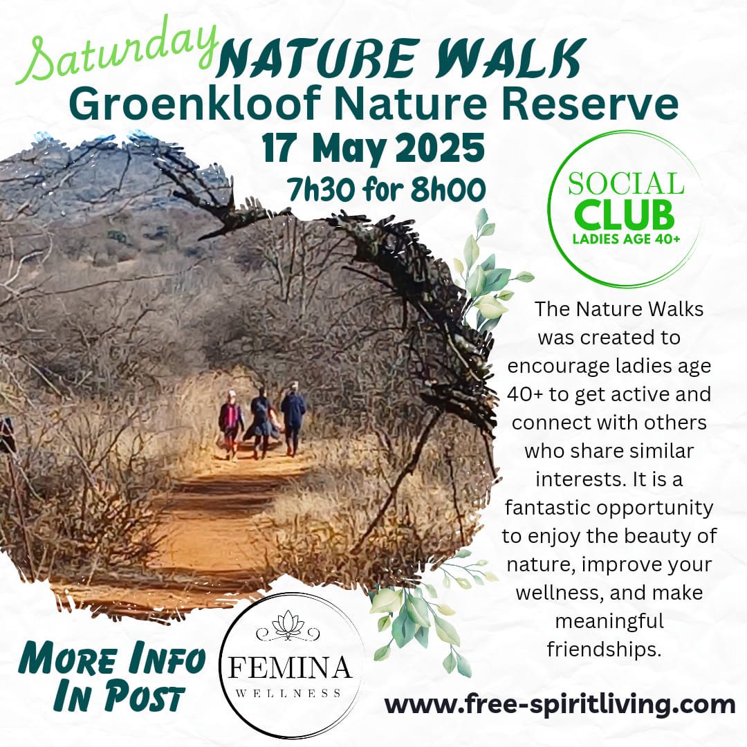 Saturday Nature Walk - Groenkloof Nature Reserve 