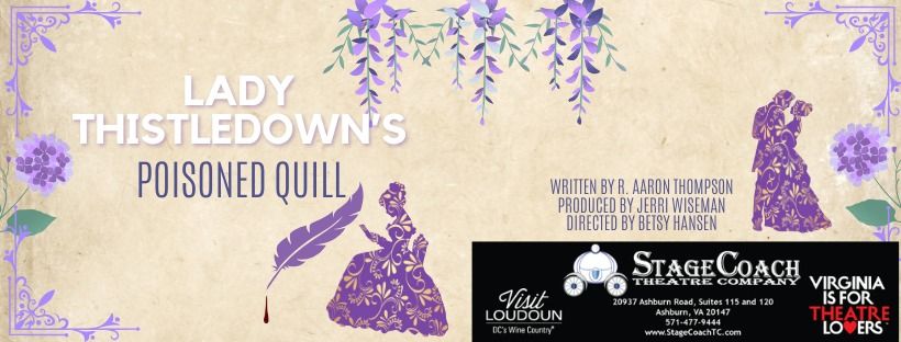 Lady Thistledown\u2019s Poisoned Quill - Murder Mystery with Dinner