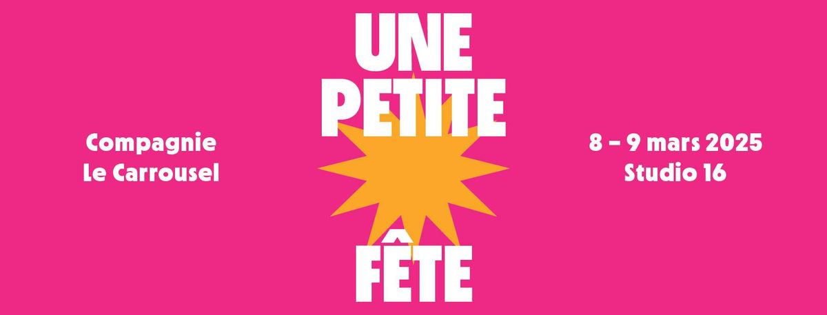 Une petite f\u00eate - Cabaret de la dissidence | Th\u00e9\u00e2tre petite enfance