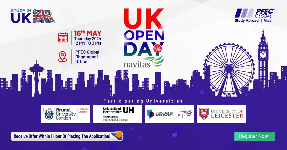 UK Open Day with Navitas at PFEC Global - Dhanmondi Office