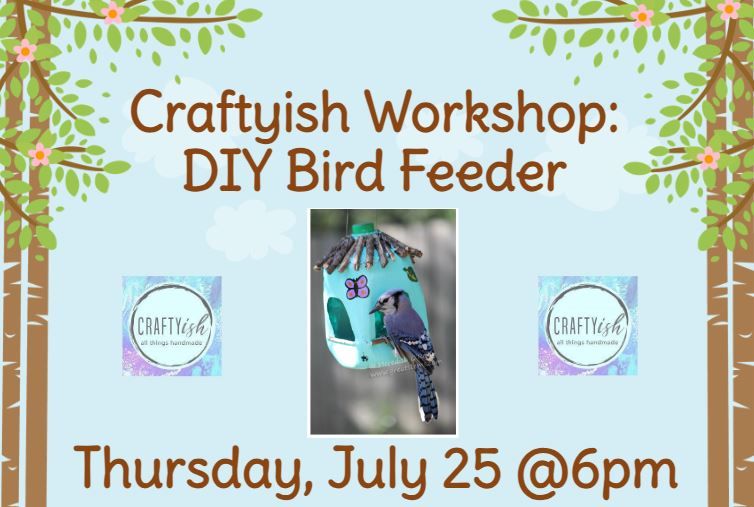 Youth Services: DIY Bird House Craft with Craftyish