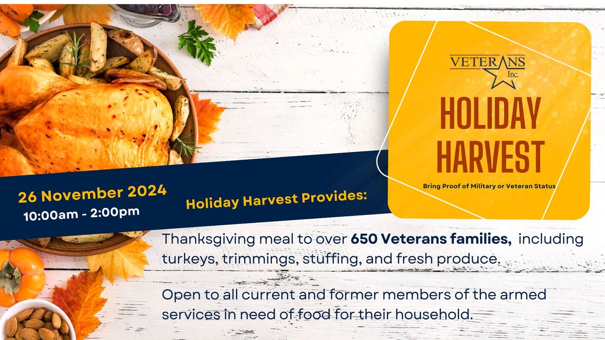 Veterans Inc. Holiday Harvest