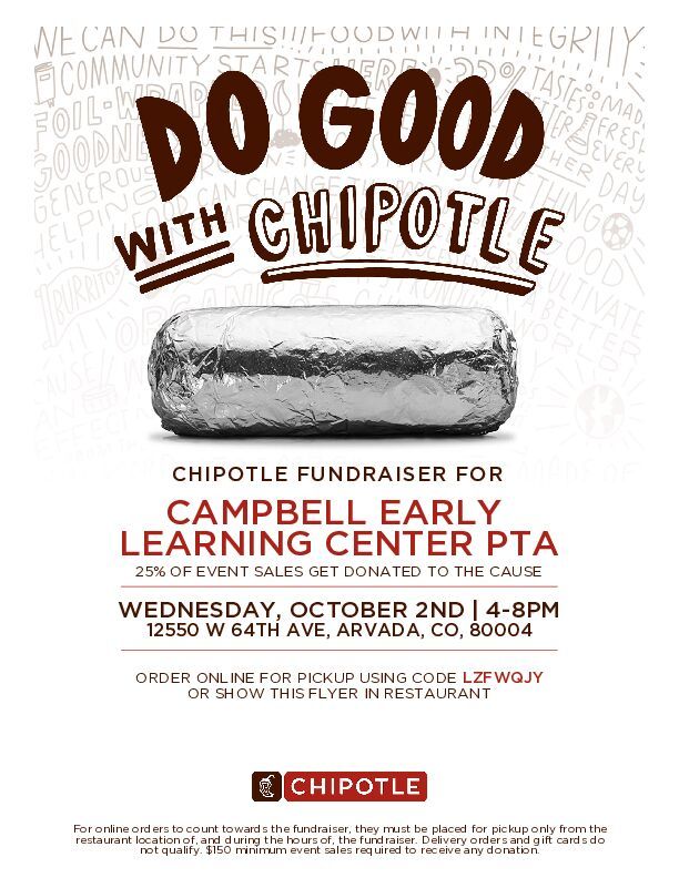 Chipotle Fundraiser