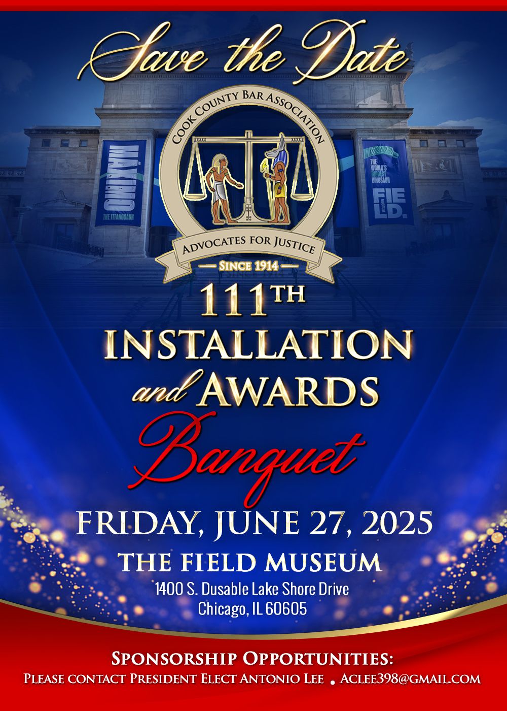 111th Installation and Awards Banquet