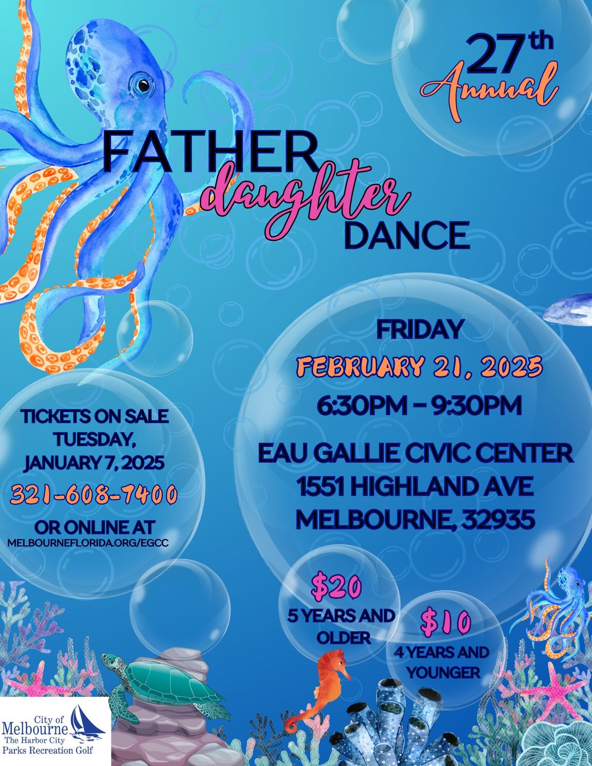 27th Annual Father Daughter Dance