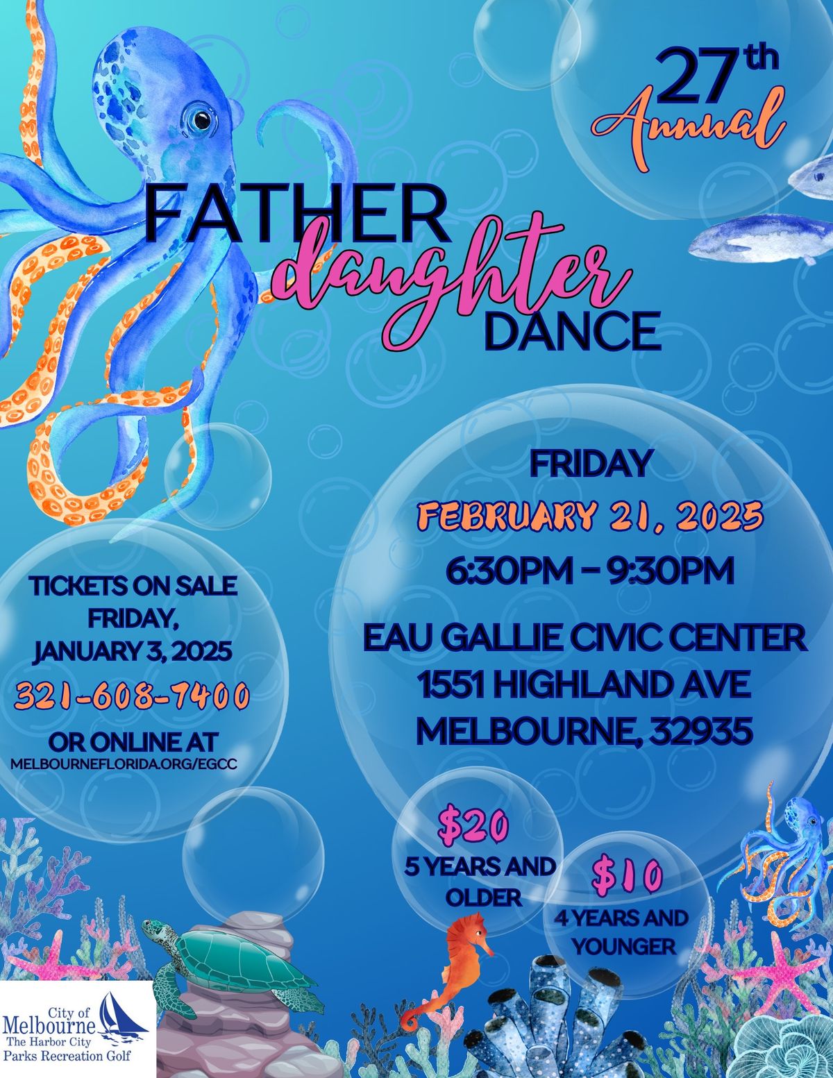 27th Annual Father Daughter Dance