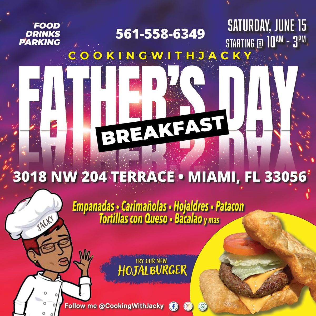 Celebrate Father's Day 2024 with CookingWithJacky