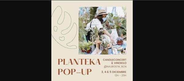 Planteka X Vinokilo - POP UP Barcelona