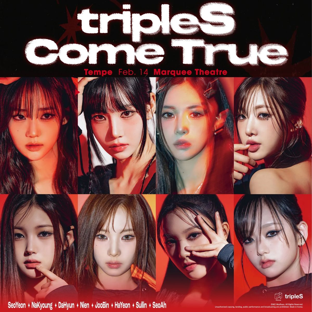 tripleS "Come True" World Tour in Tempe