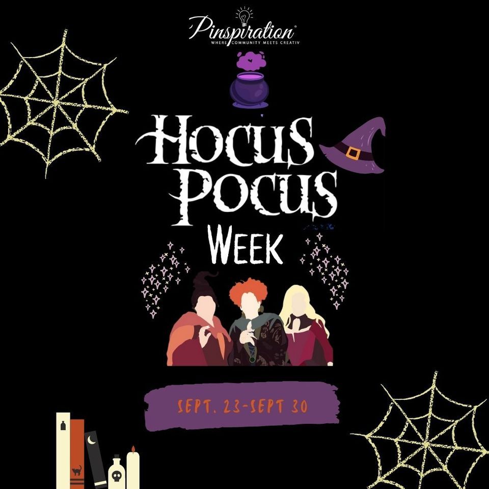 Hocus Pocus Craft Week