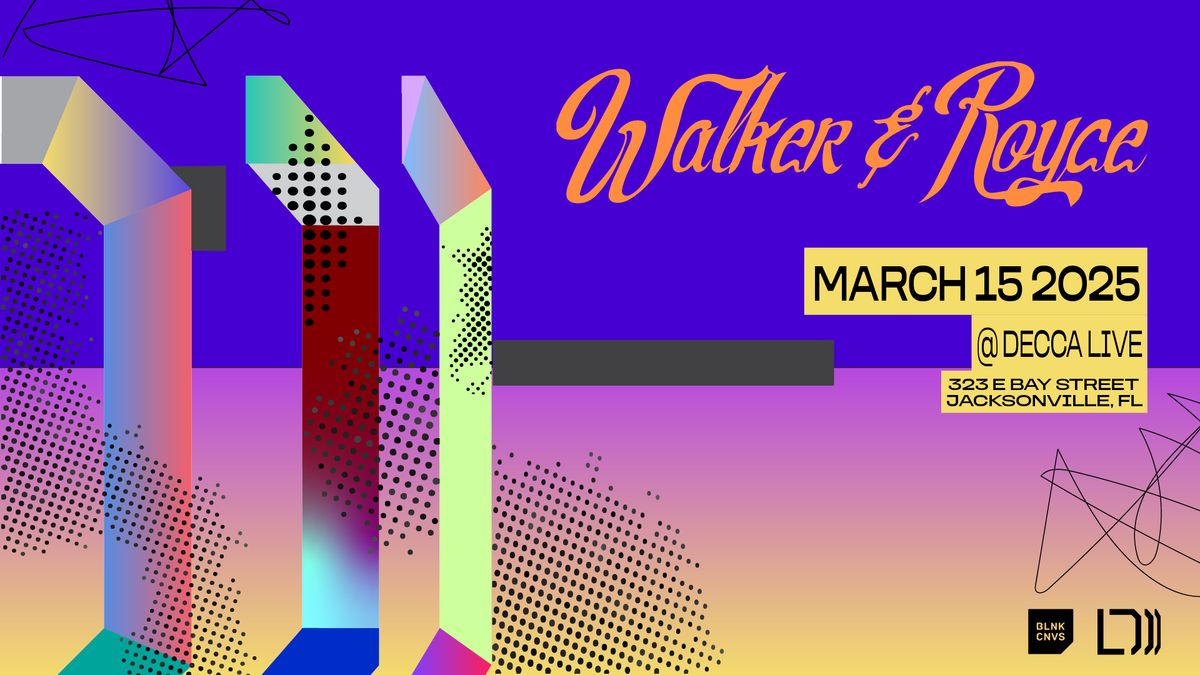 Walker & Royce at DECCA LIVE 