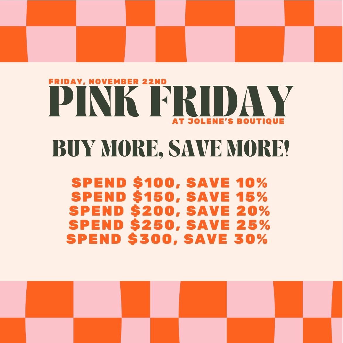 PINK FRIDAY at Jolene\u2019s & Garrett Mercantile \ud83d\udc93\ud83c\udf38\ud83c\udf80\ud83d\udc5a\ud83d\udc5b\ud83e\udda9