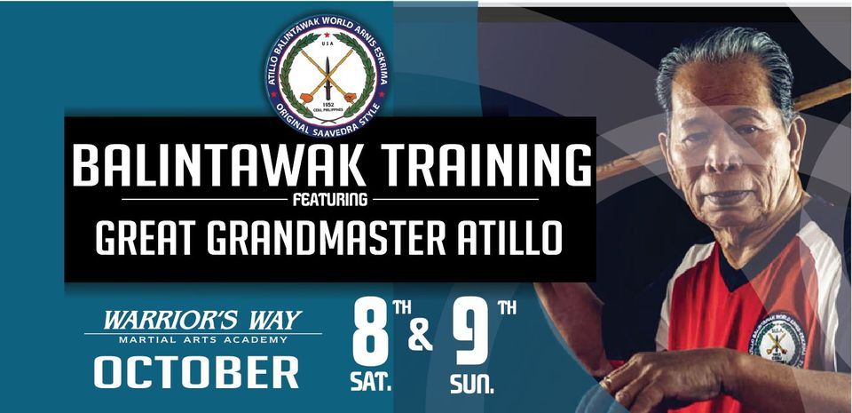 Balintawak Training Featuring Great GrandMaster Atillo