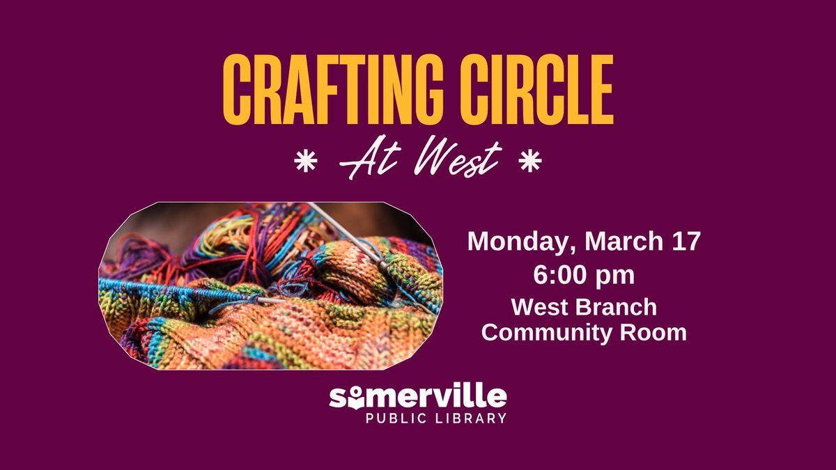 Crafting Circle at West