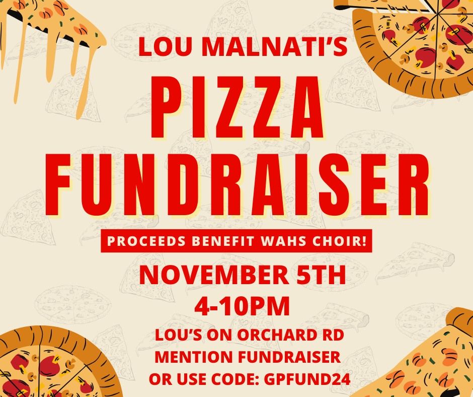 WA Choir - Lou Malnati's Fundraiser!