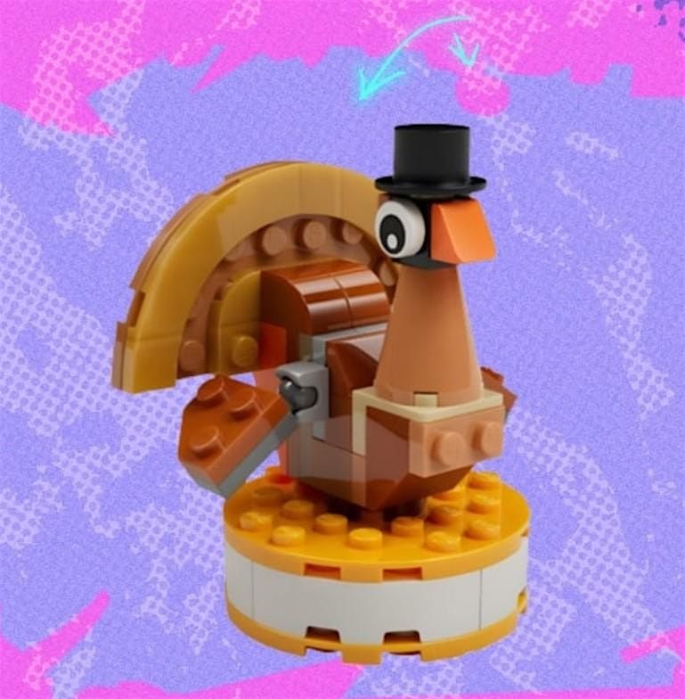 FREE LEGOS Tom the Turkey Build @ Macy's Memorial City Mall