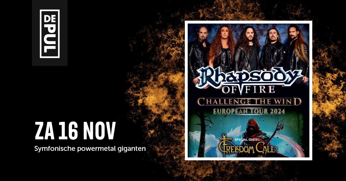 Rhapsody of Fire + special guest: Freedom Call | De Pul Uden