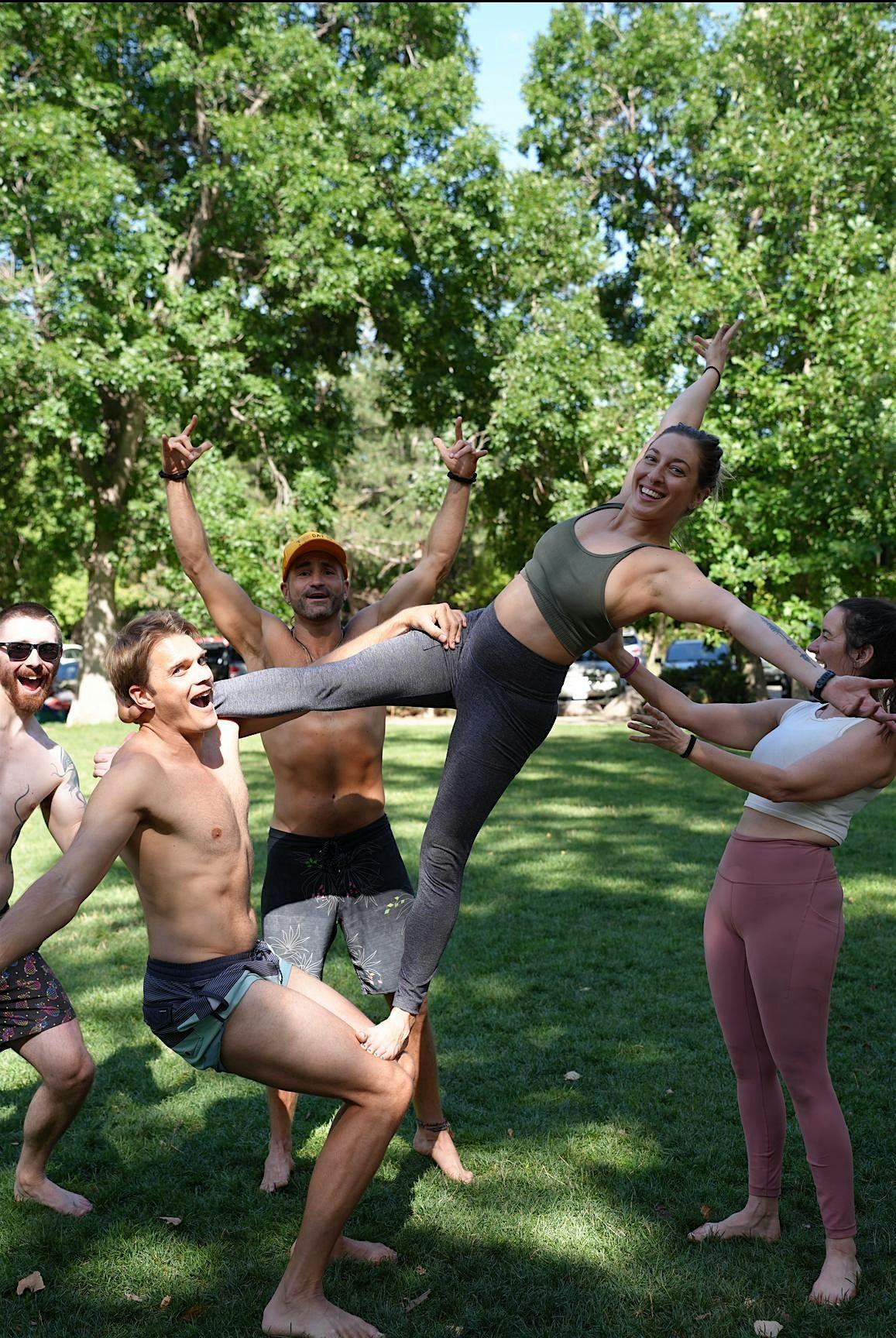 Boulder Circus Center AcroYoga Workshop + Ember & Ice Sauna Session