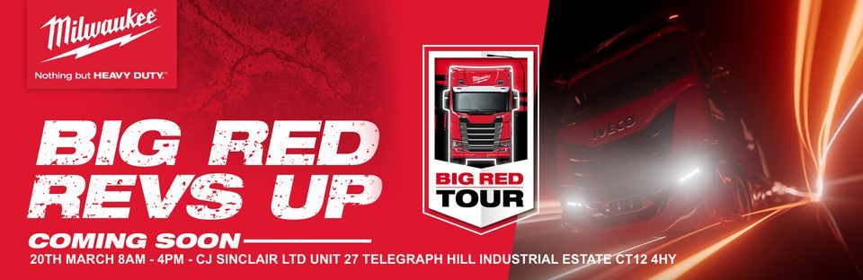 Milwaukee Big red 3 Truck tour 2023