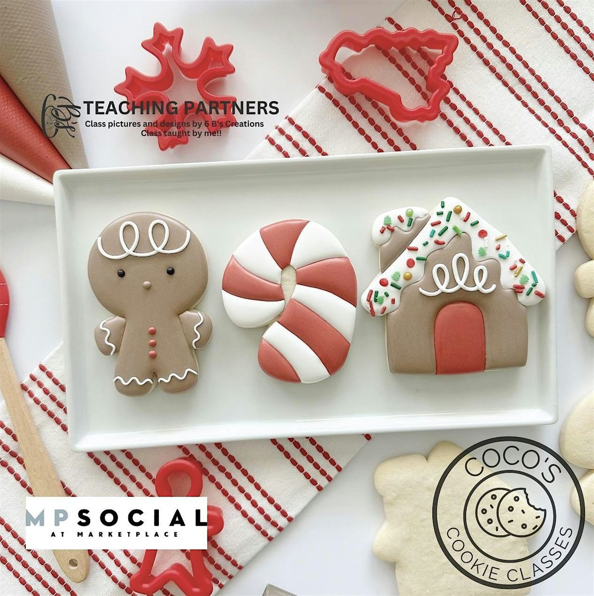 MPSOCIAL Gingerbread Cookie Decorating Workshop with Coco's Confections