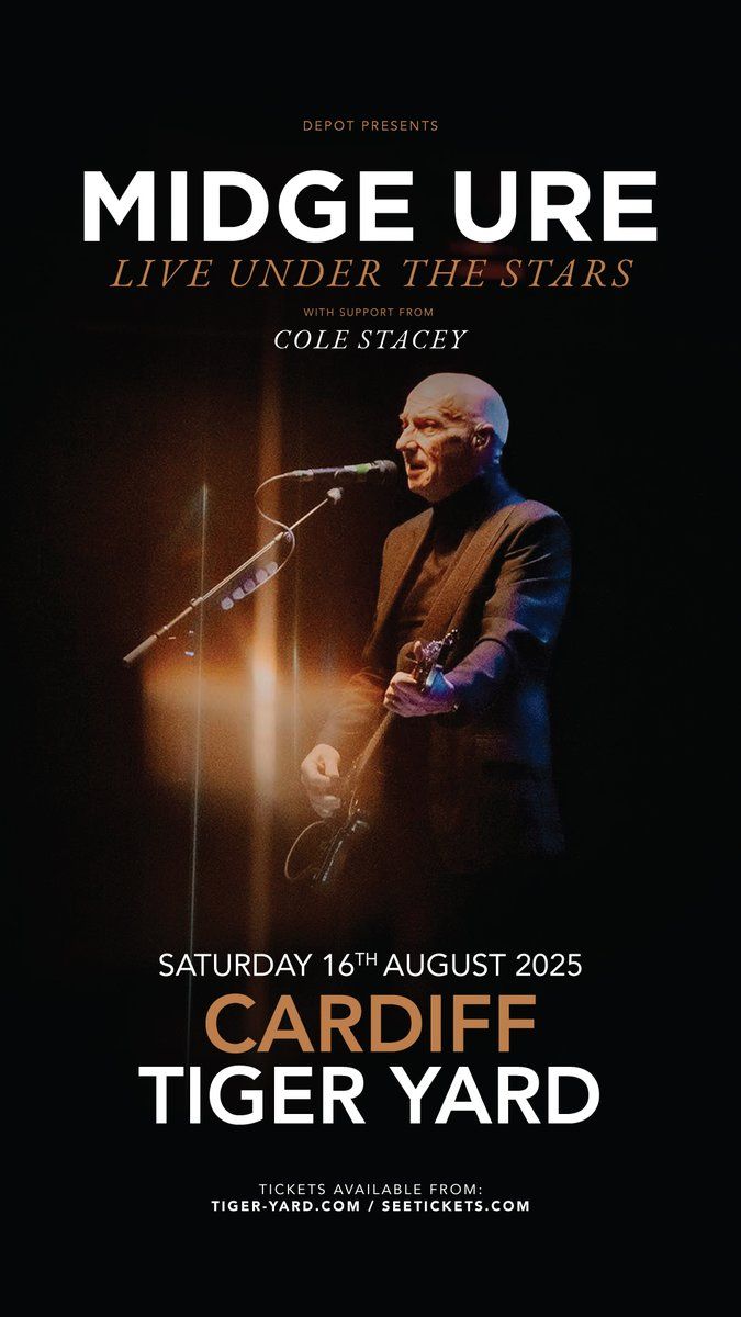 Midge Ure Cardiff Tickets