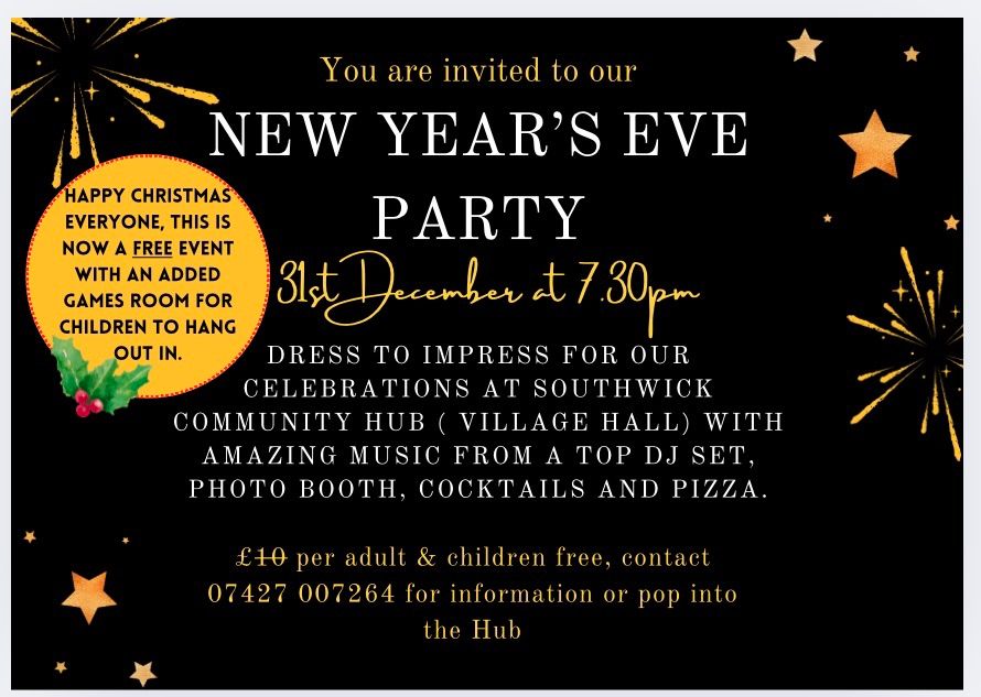 FREE ENTRY New Years Eve party \ud83c\udf89 