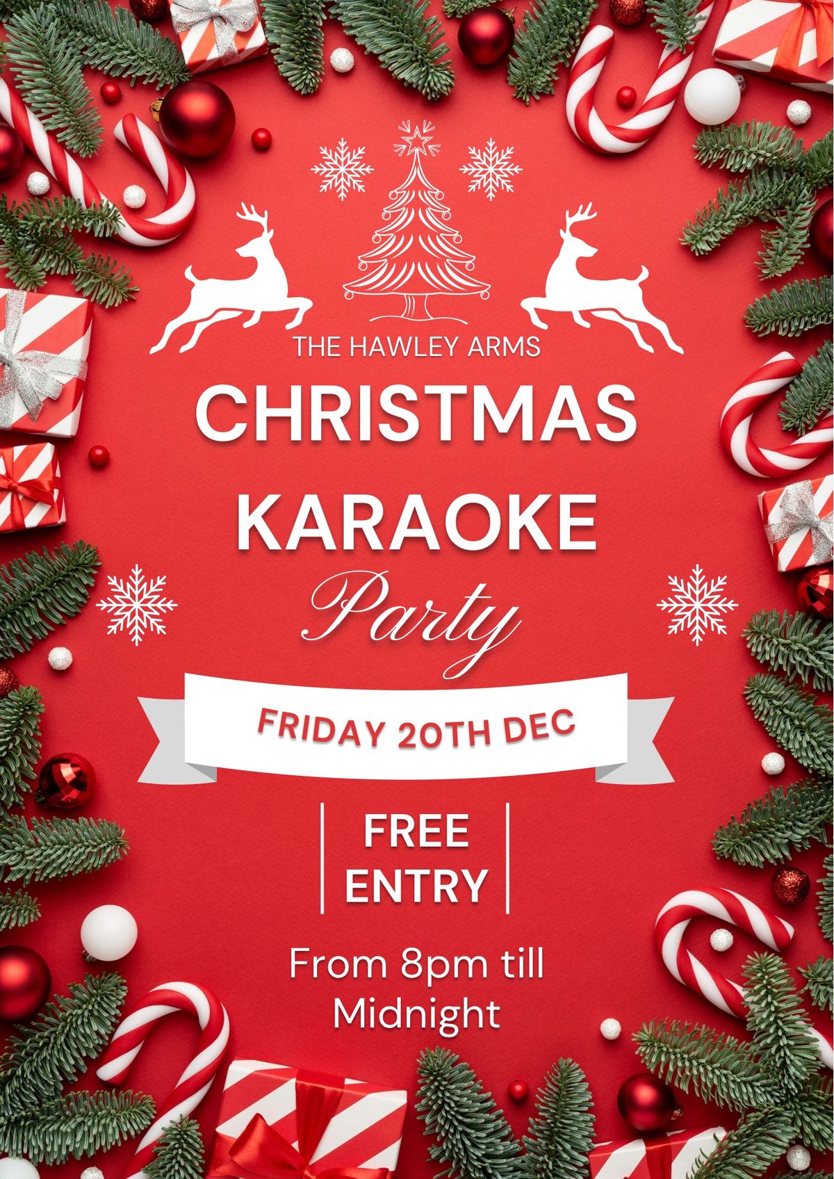 Christmas Karaoke at The Hawley Arms