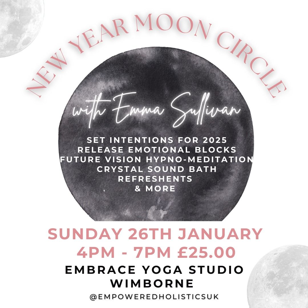 New Year Moon Circle 