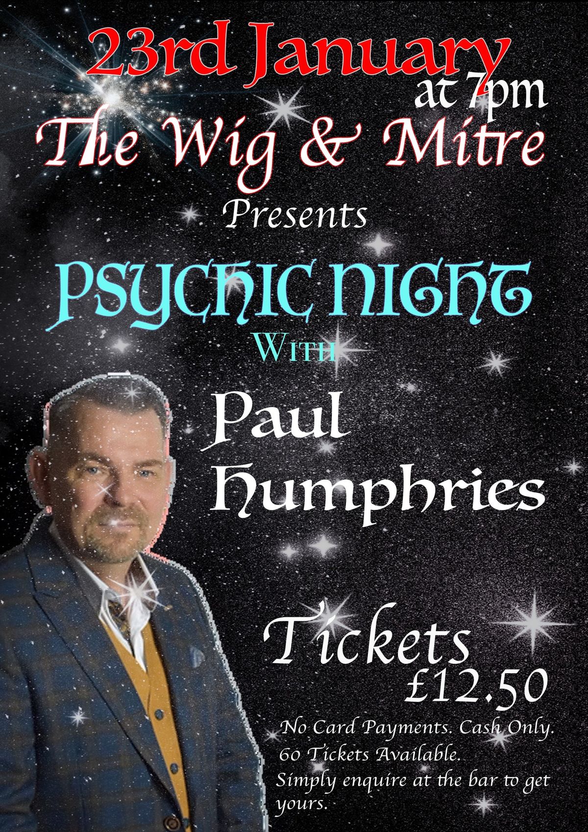 Psychic Night w\/ Paul Humphries