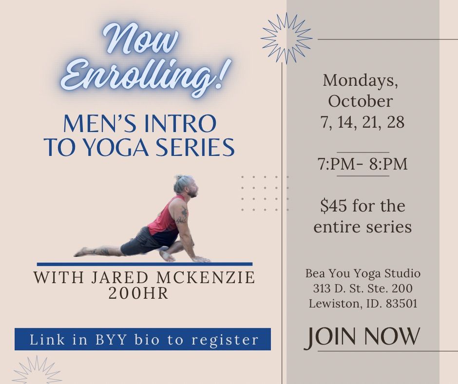 Men\u2019s Intro to Yoga - 4 week series 